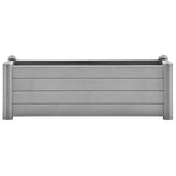 jardiniere rectangulaire 100cm plastique resistant uv anthracite 3 | jardinna