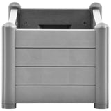 jardiniere rectangulaire 100cm plastique resistant uv anthracite 4 | jardinna