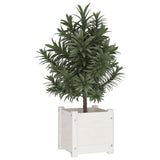 jardiniere rectangulaire pin 31x31x31 cm cube 3 | jardinna