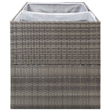jardiniere rectangulaire resine tressee format xxl 5 | jardinna