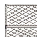 jardiniere rectangulaire resine tressee treillis drainage tailles coloris 5 | jardinna