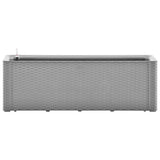 jardiniere rectangulaire rotin pp auto arrosage tailles coloris 3 | jardinna