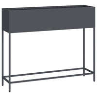 jardiniere rectangulaire surelevee acier design durable 2 | jardinna