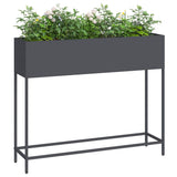 jardiniere rectangulaire surelevee acier design durable 3 | jardinna