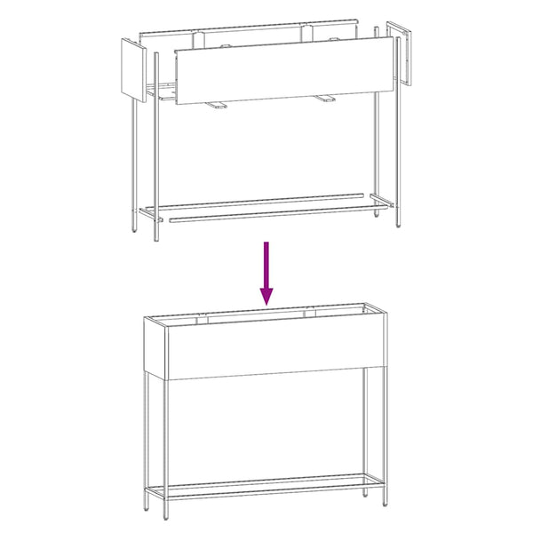 jardiniere rectangulaire surelevee acier design durable 8 | jardinna