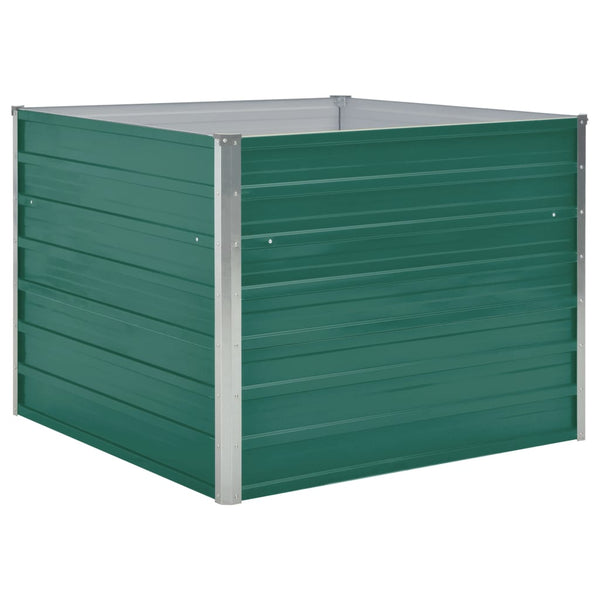 jardiniere rectangulaire xxl acier galvanise design moderne 2 | jardinna