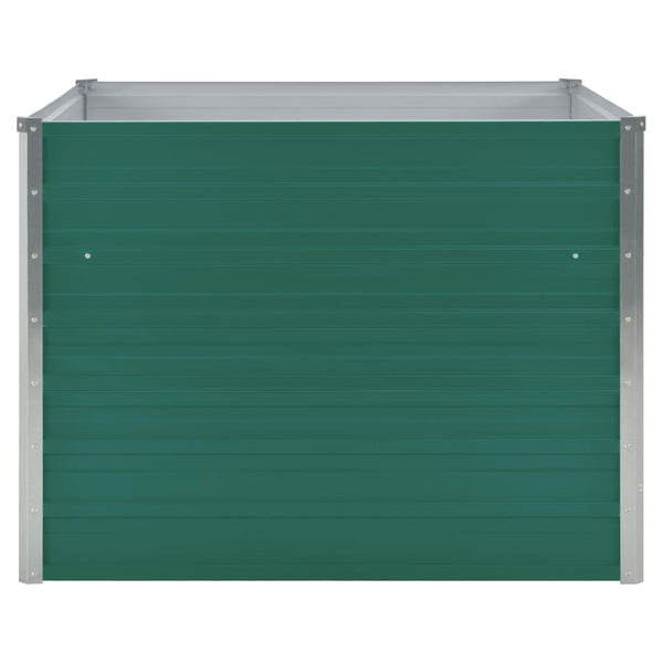 jardiniere rectangulaire xxl acier galvanise design moderne 3 | jardinna