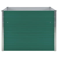jardiniere rectangulaire xxl acier galvanise design moderne 3 | jardinna