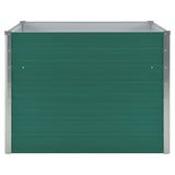 jardiniere rectangulaire xxl acier galvanise design moderne 3 | jardinna
