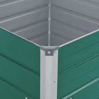 jardiniere rectangulaire xxl acier galvanise design moderne 4 | jardinna