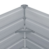 jardiniere rectangulaire xxl acier galvanise design moderne 5 | jardinna