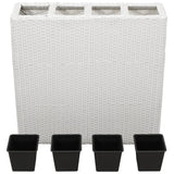 jardiniere resine tressee rectangulaire exterieur durable 2 | jardinna