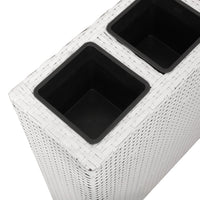 jardiniere resine tressee rectangulaire exterieur durable 5 | jardinna