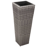 jardiniere resine tressee set 3 pcs 3 | jardinna