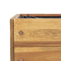 jardiniere surelevee bois acacia jardin charmant 6 | jardinna