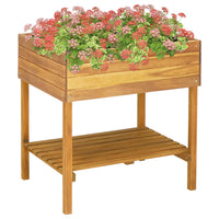 jardiniere surelevee bois acacia jardin charmant 78 x 58 x 78 cm 1 | jardinna