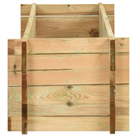jardiniere surelevee bois pin impregne usage exterieur 3 | jardinna