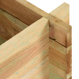 jardiniere surelevee bois pin impregne usage exterieur 4 | jardinna