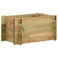 jardiniere surelevee bois pin impregne usage exterieur 40 cm 1 | jardinna