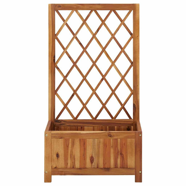 jardiniere treillis bois dacacia 55 x 28 x 100 cm 4 | jardinna