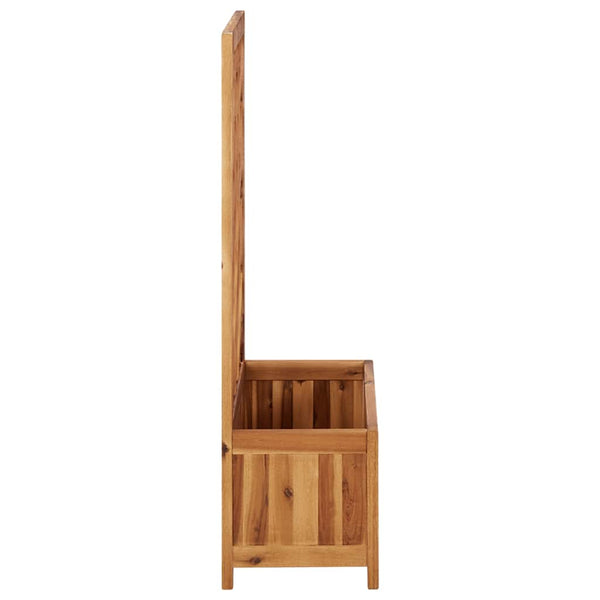 jardiniere treillis bois dacacia 55 x 28 x 100 cm 5 | jardinna