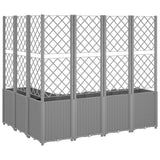 jardiniere treillis modulaire aspect rotin drainage facile 5 | jardinna