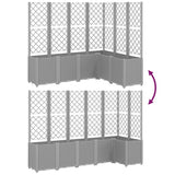 jardiniere treillis modulaire aspect rotin drainage facile 6 | jardinna