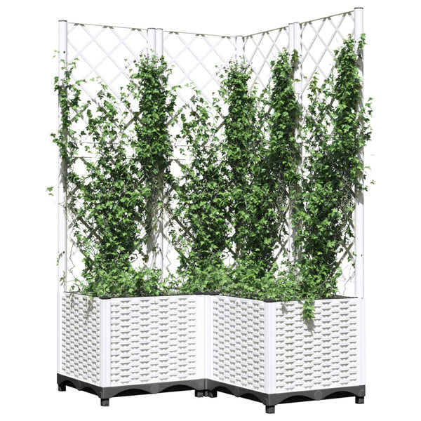 jardiniere treillis modulaire resine tressee 2 86dy | jardinna