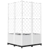 jardiniere treillis modulaire resine tressee 5 70mz | jardinna