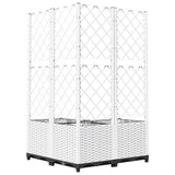 jardiniere treillis modulaire resine tressee 5 70mz | jardinna