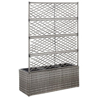 jardiniere treillis plantes grimpantes resine tressee 3 | jardinna