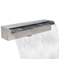 lame deau exterieure led inox durable piscine choix elite sans led 45 cm 1 | jardinna