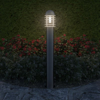 lampadaire exterieur inoxydable taupe robuste 4 | jardinna