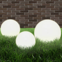 lampe boule led exterieur 3 6 pieces 203040 cm 3 | jardinna