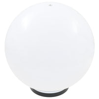 lampes led spheriques jardin pmma blanc 3 1 | jardinna