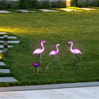 Lampes Solaires Décoratives Flamants Roses