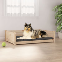 lit chien bois mousse a memoire forme naturel 955 x 655 x 28 cm | jardinna