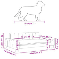 lit chien deluxe similicuir 5 | jardinna