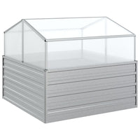 lit sureleve acier galvanise serre integree 100x100x85 cm 2 | jardinna
