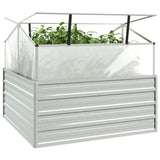 lit sureleve acier galvanise serre integree 100x100x85 cm 3 | jardinna