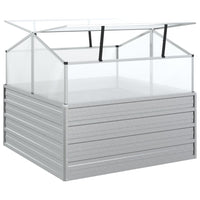 lit sureleve acier galvanise serre integree 100x100x85 cm 6 | jardinna