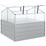 lit sureleve acier galvanise serre integree 100x100x85 cm 6 | jardinna