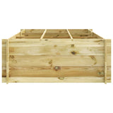 lit sureleve bois impregne ideal jardin potager carre 3 | jardinna
