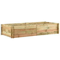 lit sureleve bois pin ideal jardin potager carre 197 x 100 cm 1 | jardinna