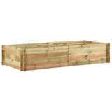 lit sureleve bois pin ideal jardin potager carre 197 x 100 cm 1 | jardinna