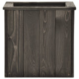 lit sureleve gris fonce bois pin massif 2 | jardinna