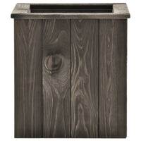 lit sureleve gris fonce bois pin massif 3 | jardinna