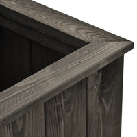 lit sureleve gris fonce bois pin massif 4 | jardinna