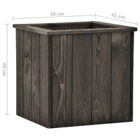 lit sureleve gris fonce bois pin massif 5 | jardinna