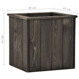 lit sureleve gris fonce bois pin massif 5 | jardinna